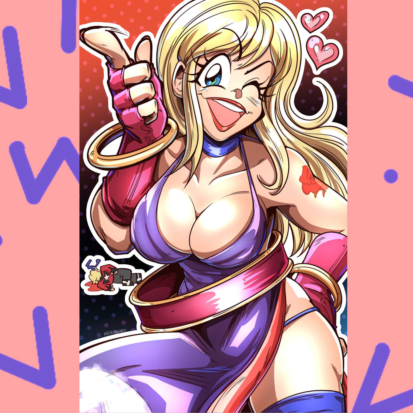 B Jenet 11x17 Poster Print
