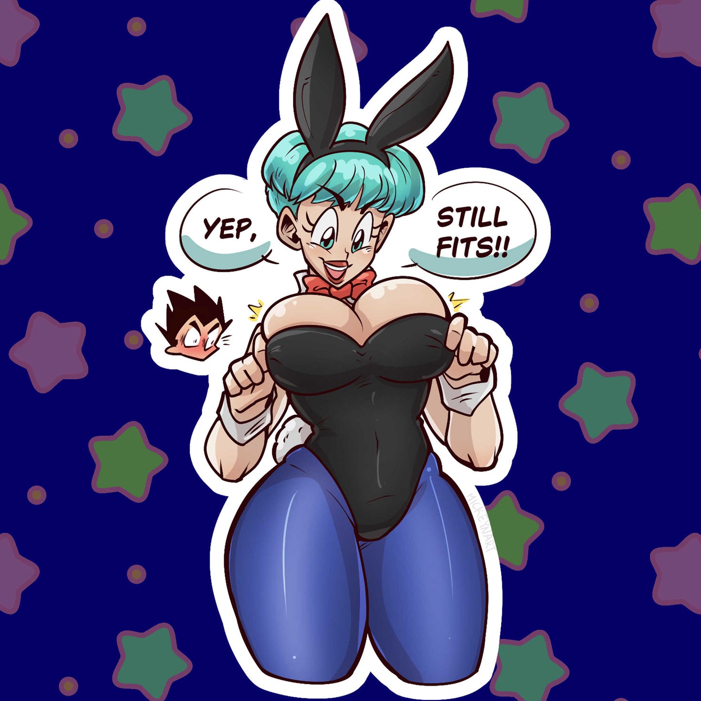 Bunny Bulma Sticker