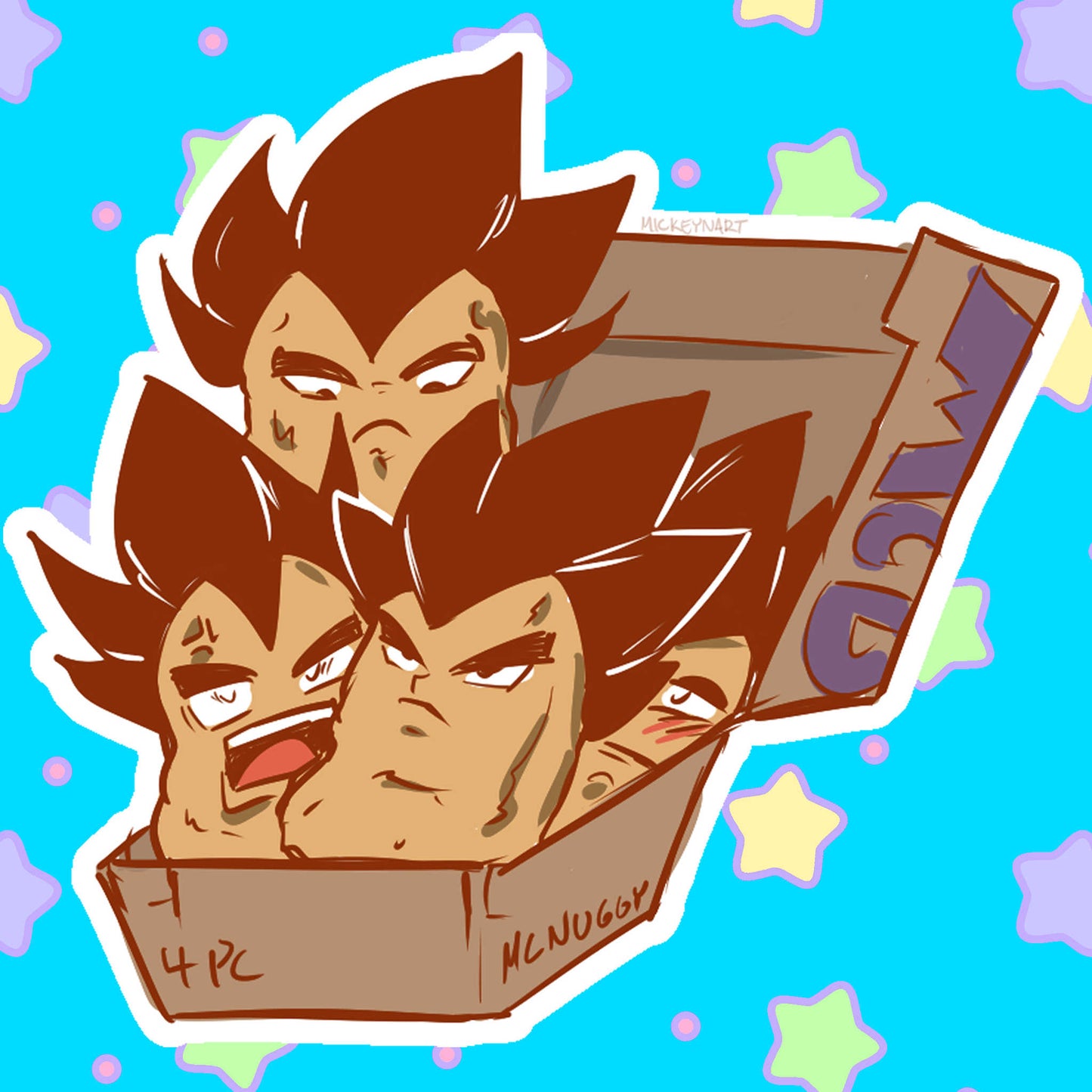 Veggie Nuggets Sticker