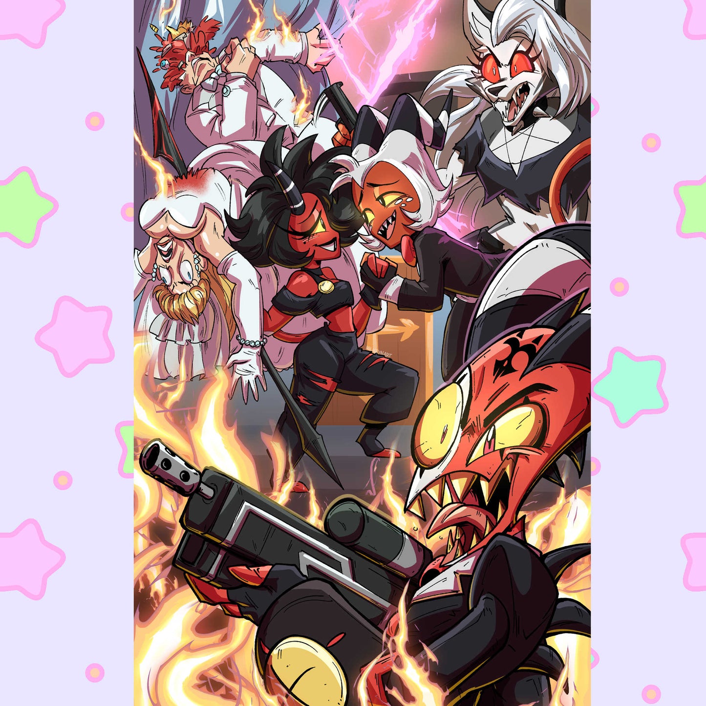 Helluva Boss 11x17 Poster Print