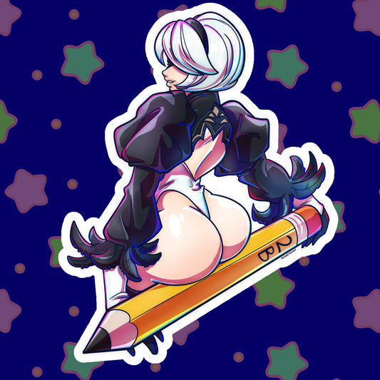 [NSFW] 2B Pencil Sticker