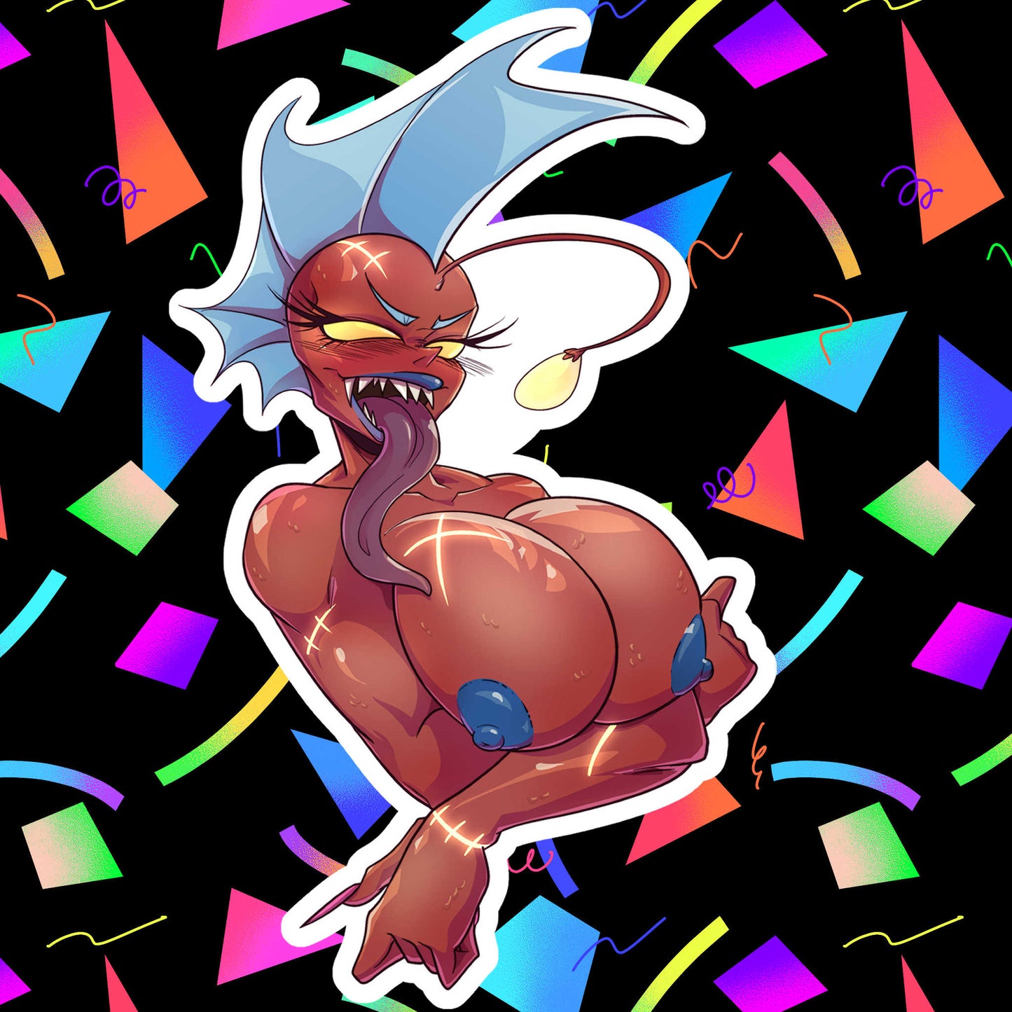 [NSFW] Angie Sticker (OC)