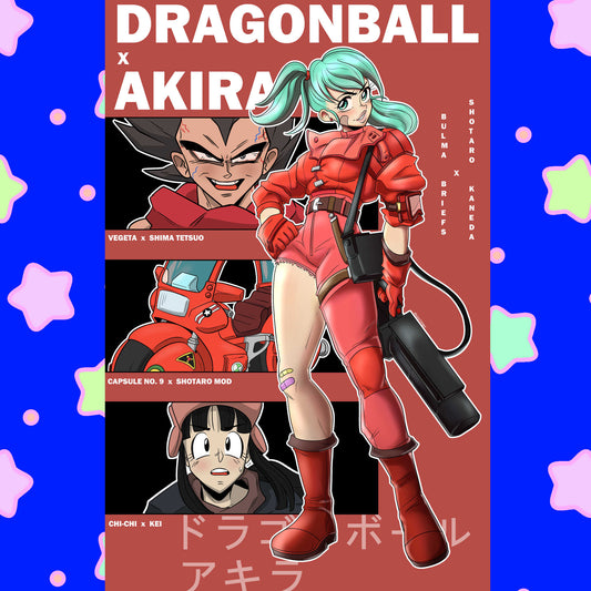 “BulmaxKaneda” 11x17 Poster Print