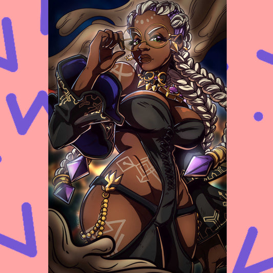 Dolores KOF XV 11x17 Poster Print