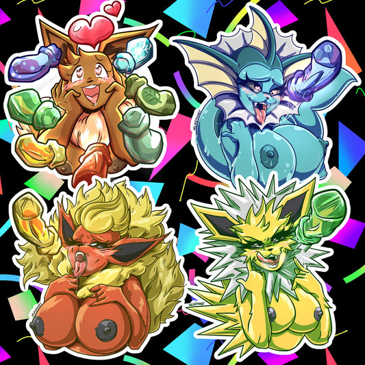 [NSFW] Eevee-lution Set