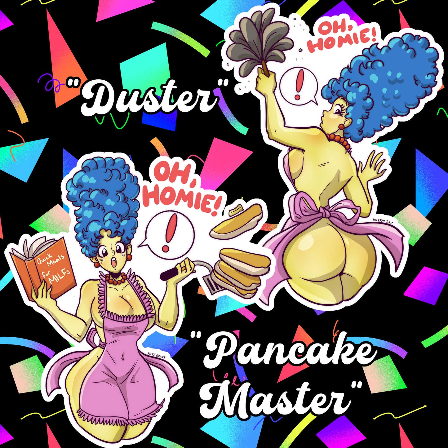 [NSFW] Mrs Simpson Sticker Set