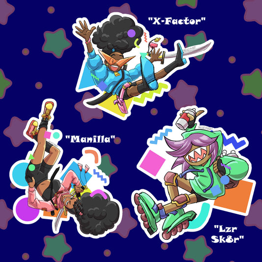 Neighborhood Watch Kids Sticker Set