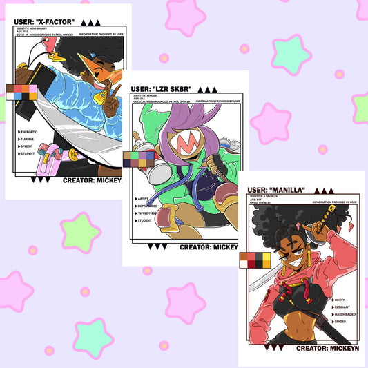 USER: Neighborhood Watch 11x17 Poster Print Set