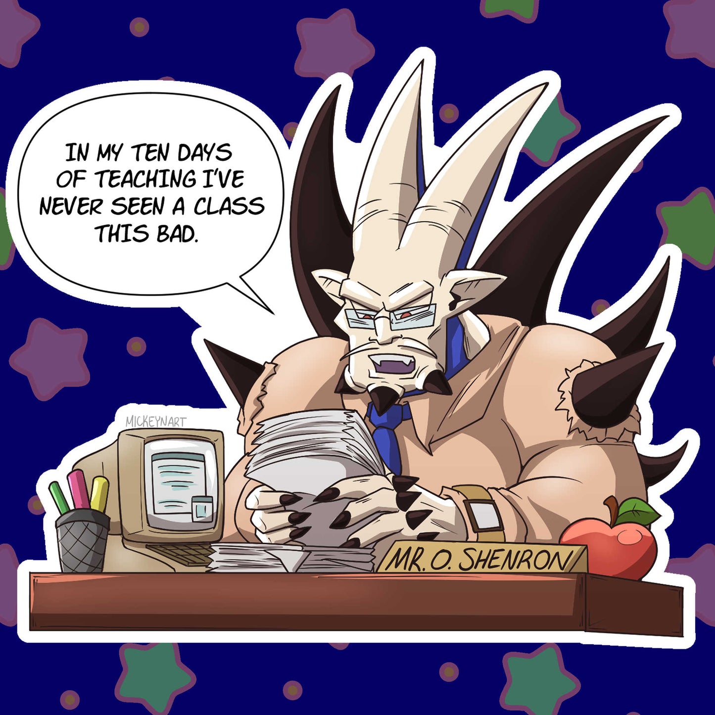 Omega Shenron Sticker
