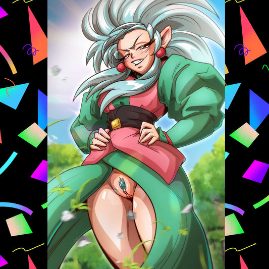 [NSFW] Ryoko Peekaboo 11x17 Poster Print