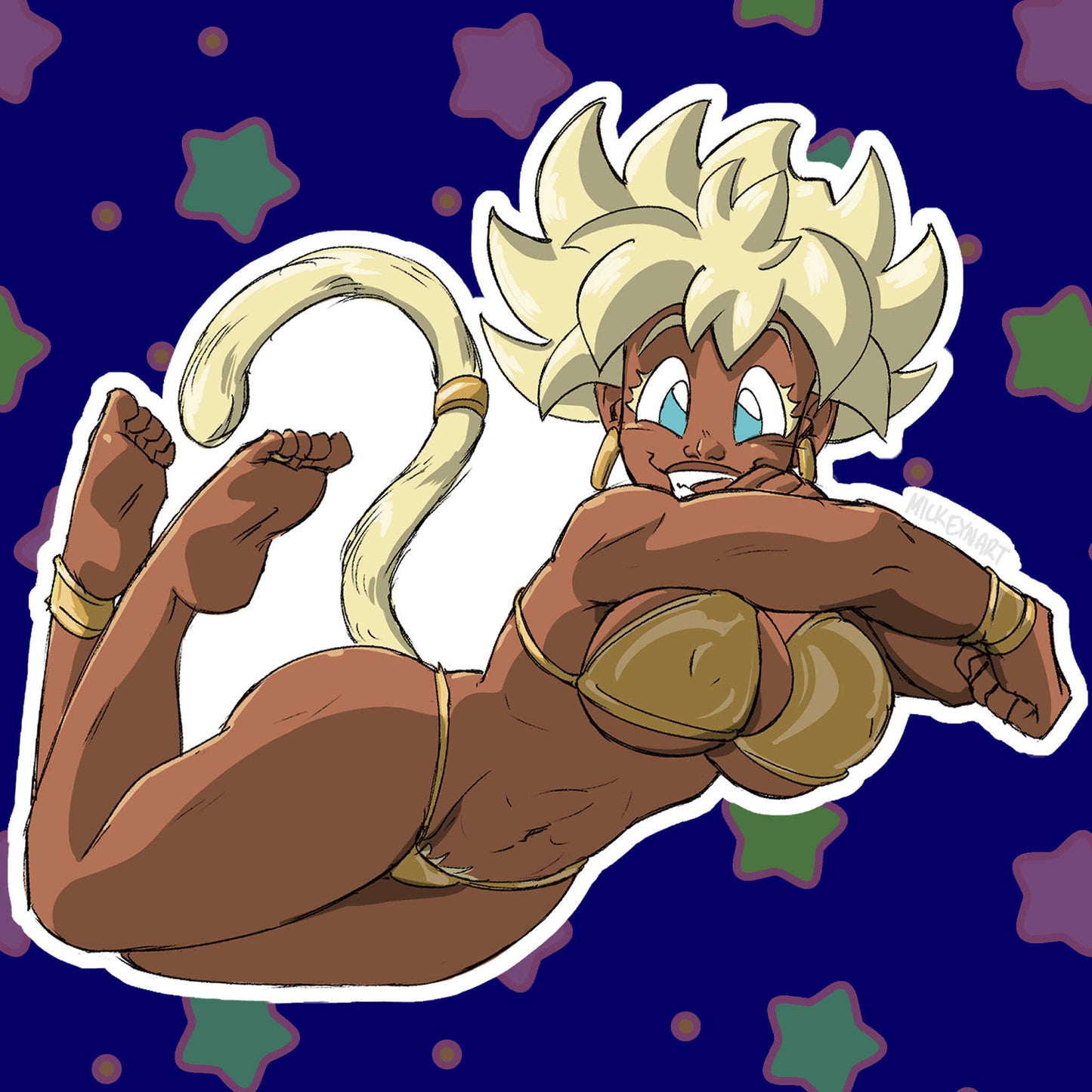 SSJ Kela 5 inch Sticker