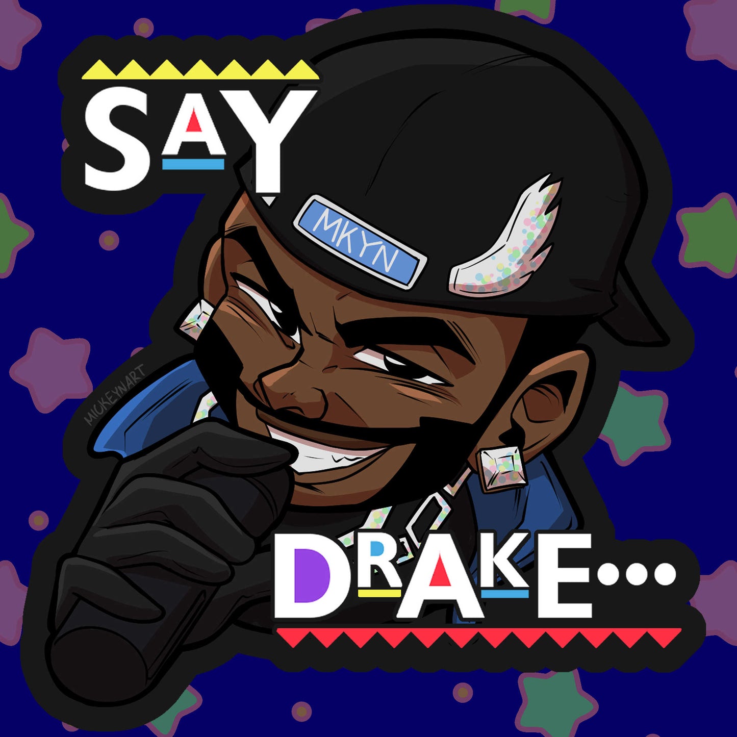 “Hey Aubrey…” Sticker