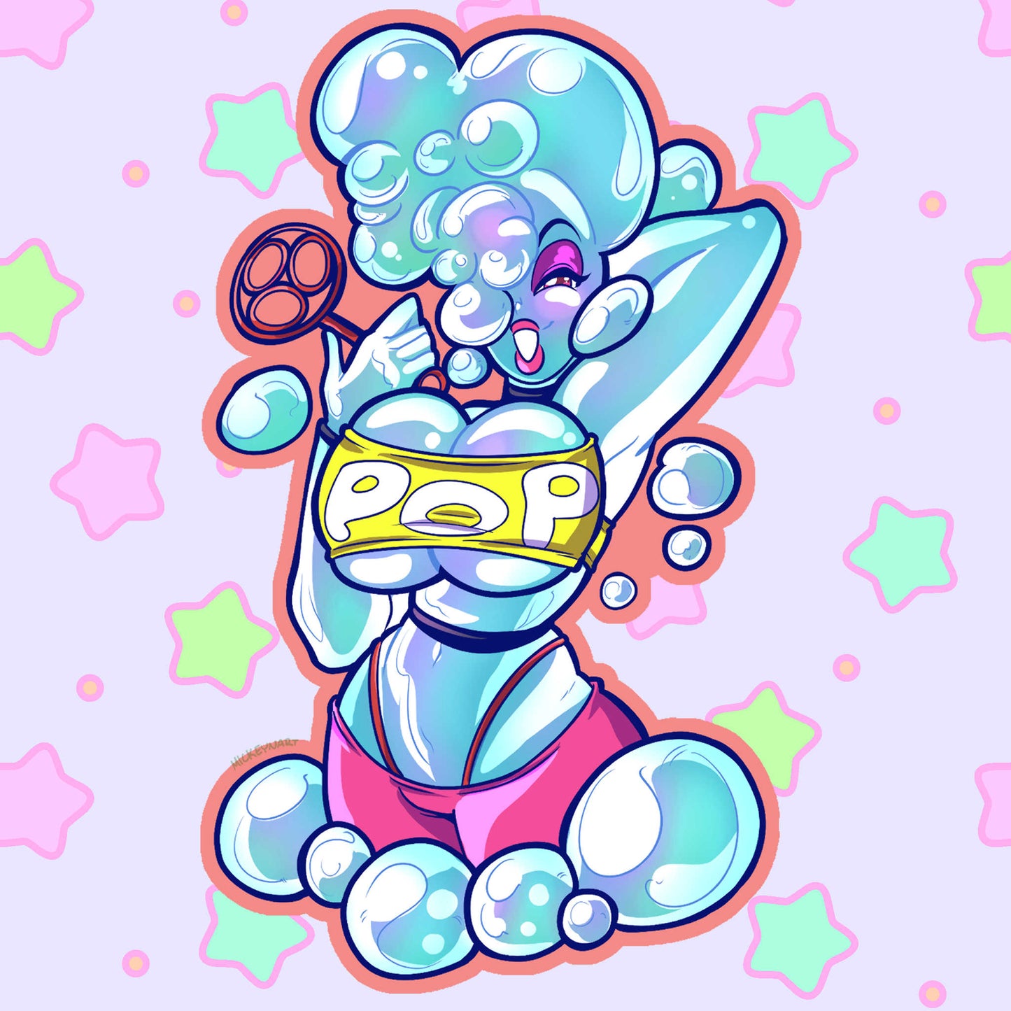 Thot Bubble Sticker (OC)