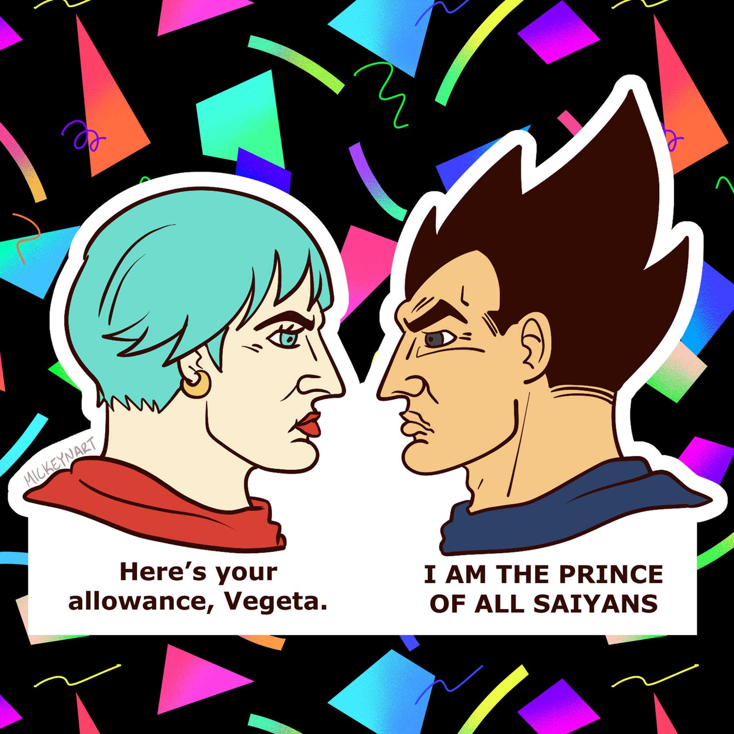 Wojak VegeBul 5 inch Sticker
