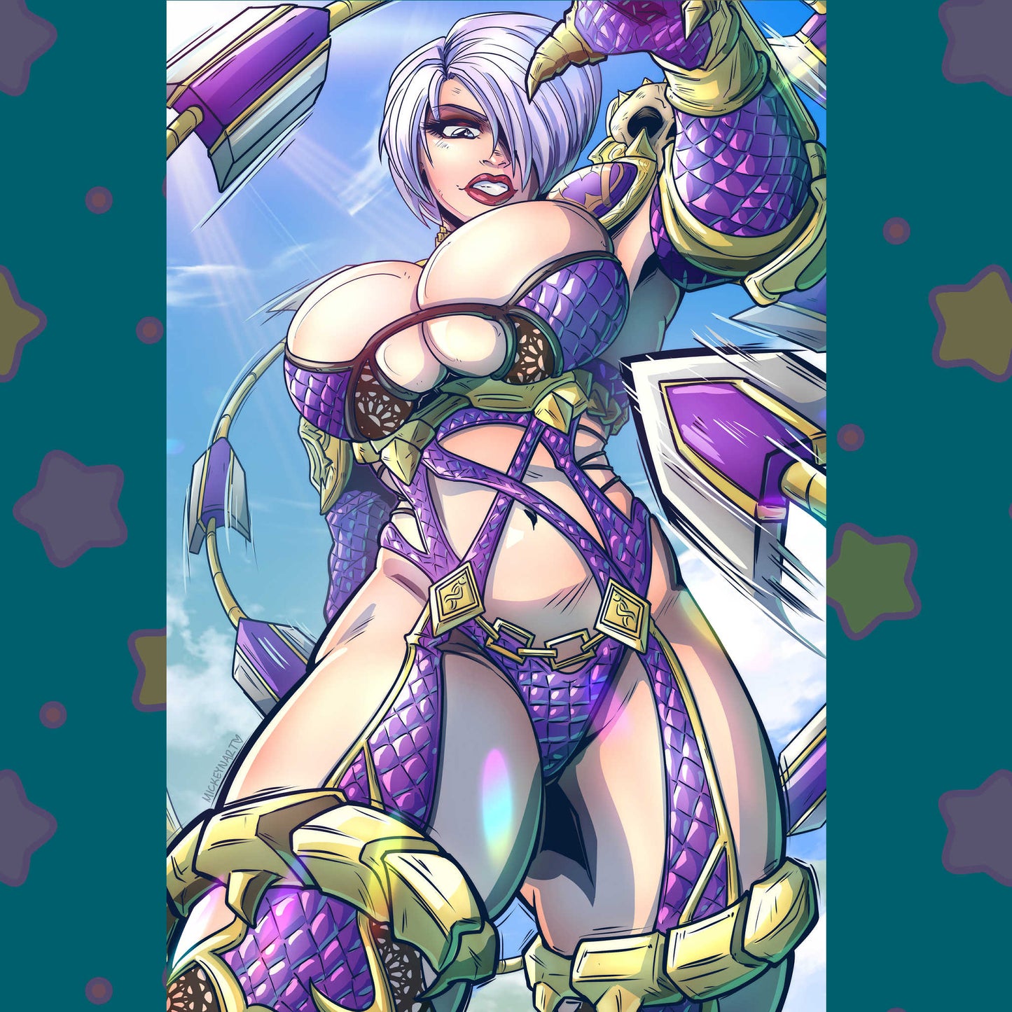 Ivy Valentine 11x17 Poster Print