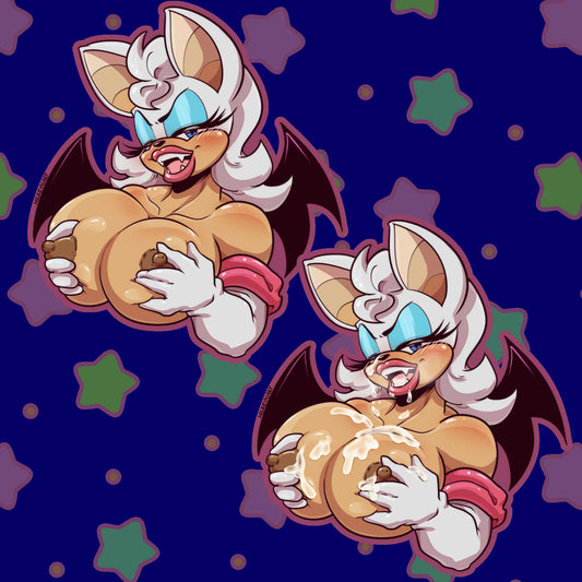 [NSFW] Rouge the Bat Keychain