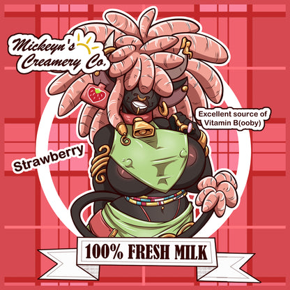 [NSFW] Dairy Cowgirls 8x8 Square Print Set