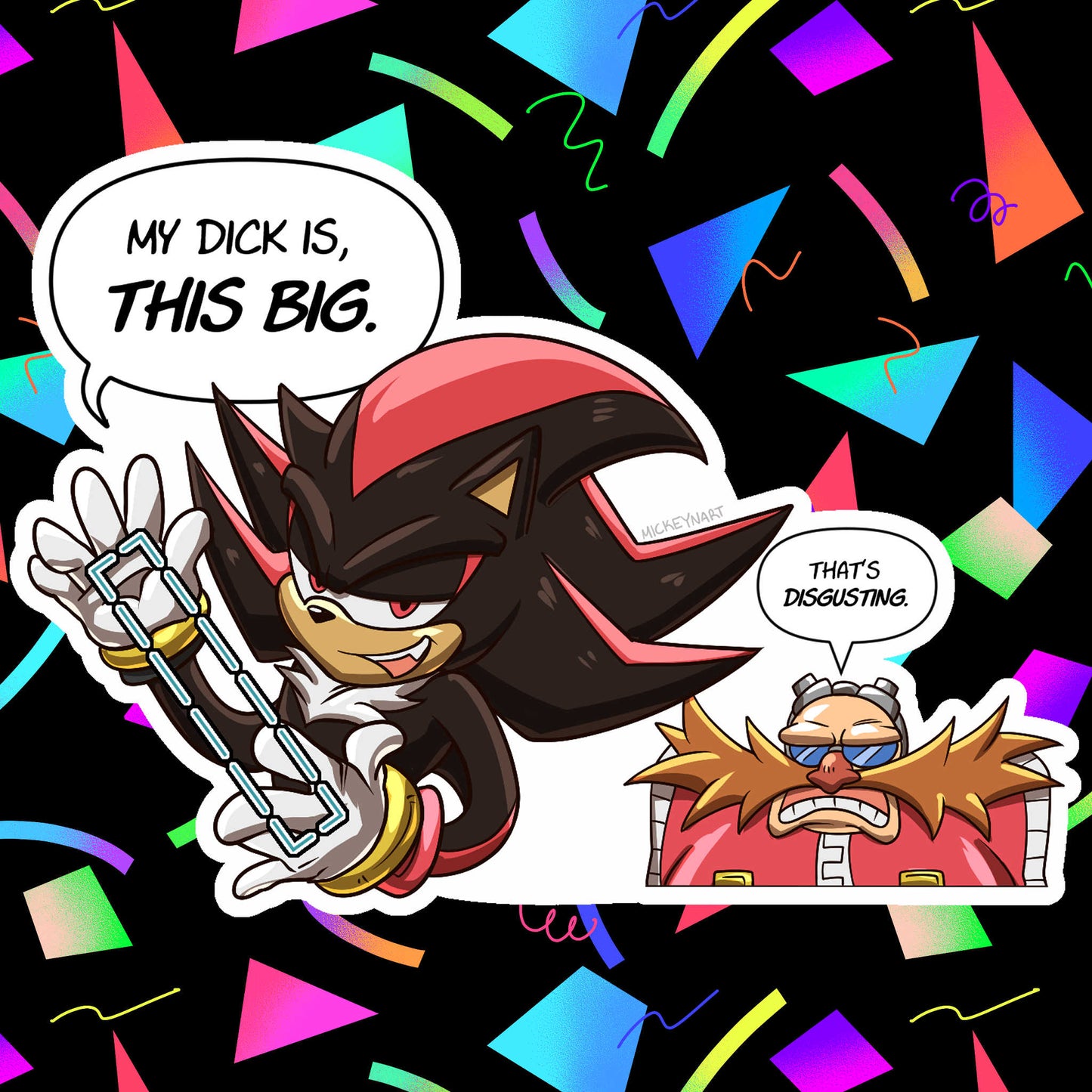 “that’s DISGUSTING” Sticker